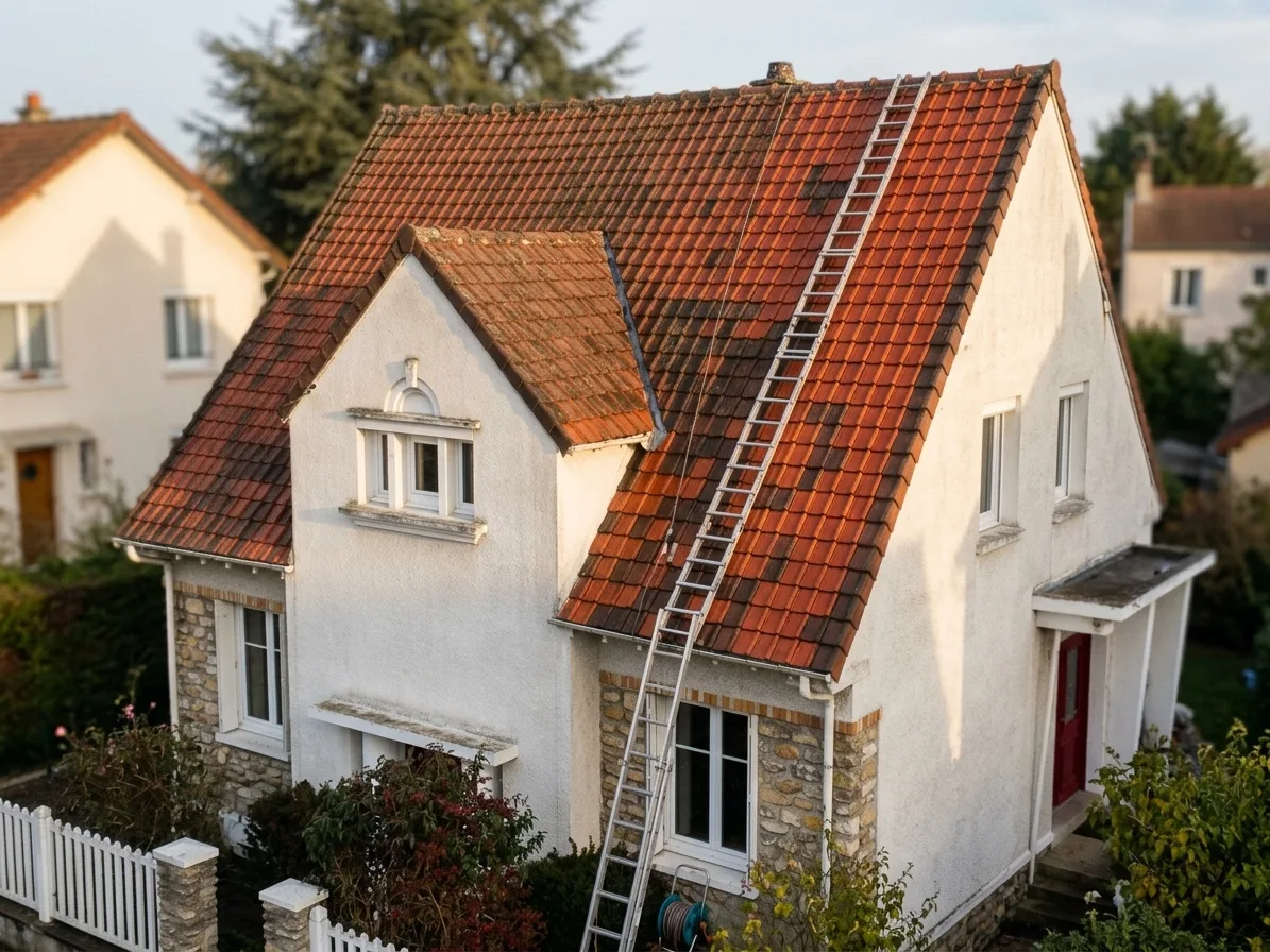 Nettoyage de toiture à Meaux Nettoyage de toiture à Meaux