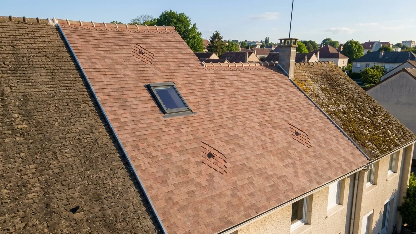 Réfection complète de toiture à Meaux Réfection complète de toiture à Meaux